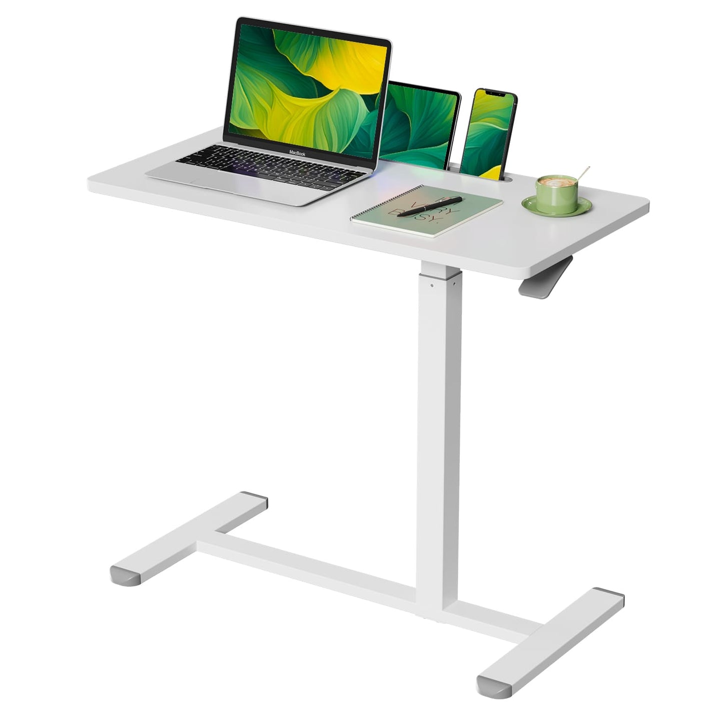 M1 Mobiler Höhenverstellbarer Schreibtisch Rollschreibtisch verstellbarer Stehschreibtisch