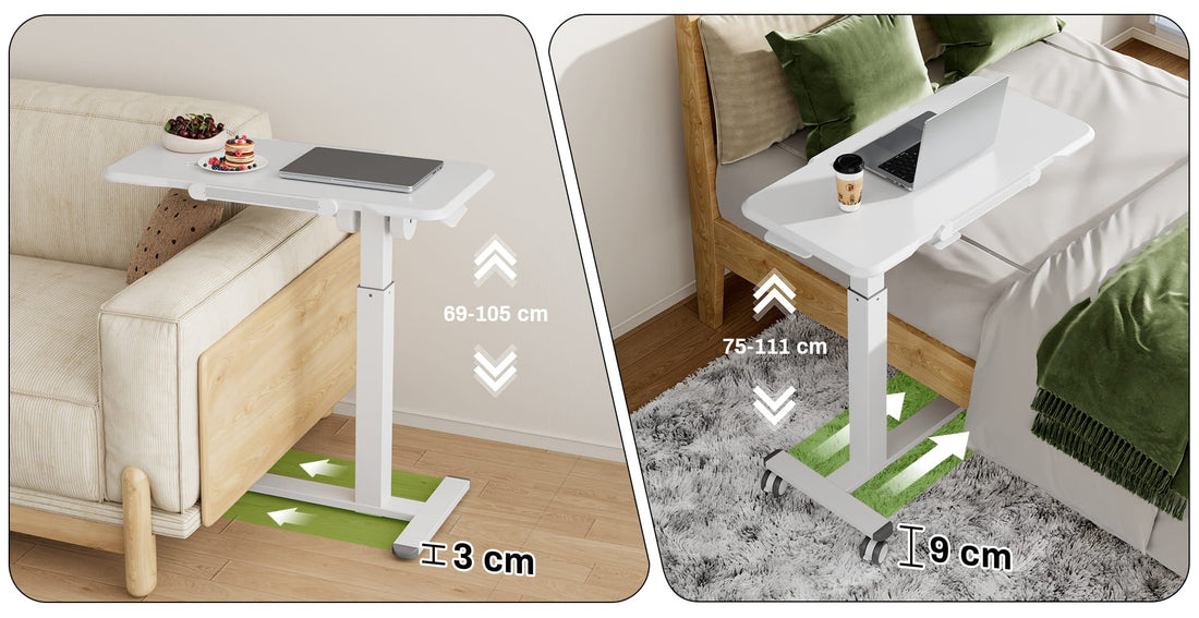 Vorteile eines mobilen Rollschreibtischs im Homeoffice