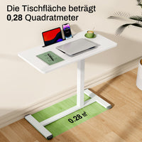 M1 Mobiler Höhenverstellbarer Schreibtisch Rollschreibtisch verstellbarer Stehschreibtisch