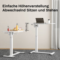 M1 Pro Rolltisch mobiler Stehschreibtisch  180° neigbar Nachttisch tragbarer Computertisch